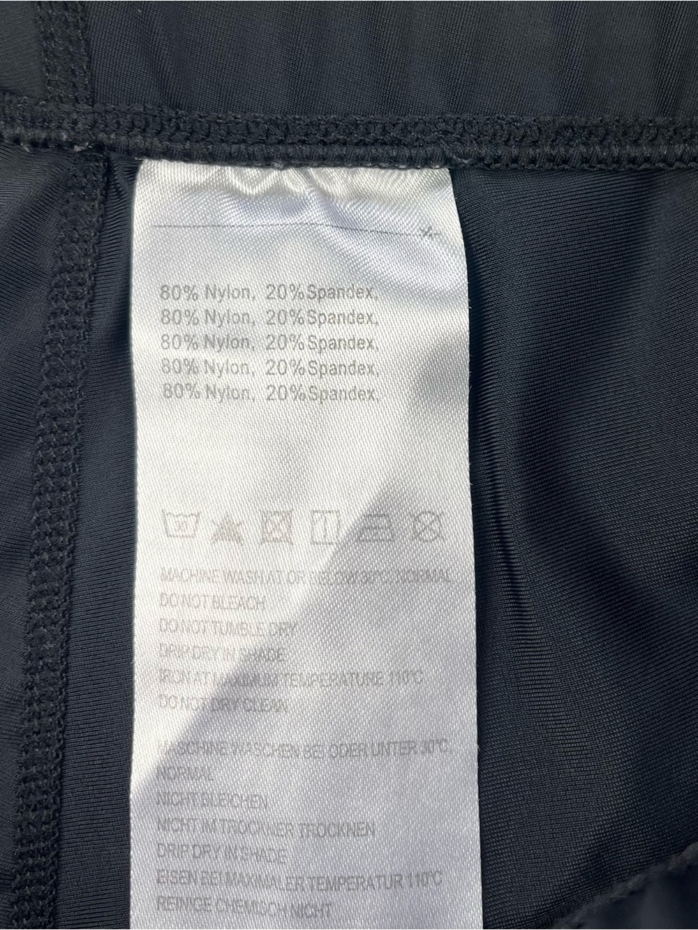 Baleaf Men’s Black Padded Cycling Shorts Size Large - Picture 4 of 9